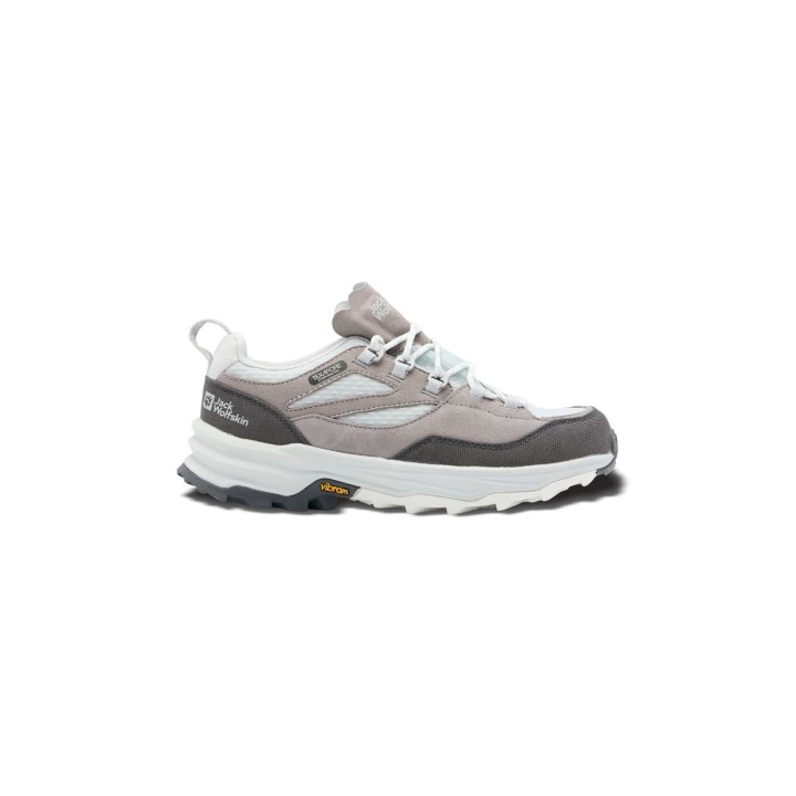 Jack Wolfskin Cyrox Texapore Low Women Wasserdichte Wanderschuhe Damen 38 grey Cool Grey