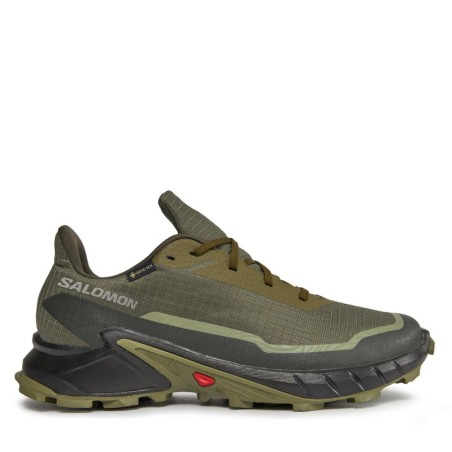 Laufschuhe Salomon Alphacross 5 Gtx GORE-TEX 473103 29 W0 Grün