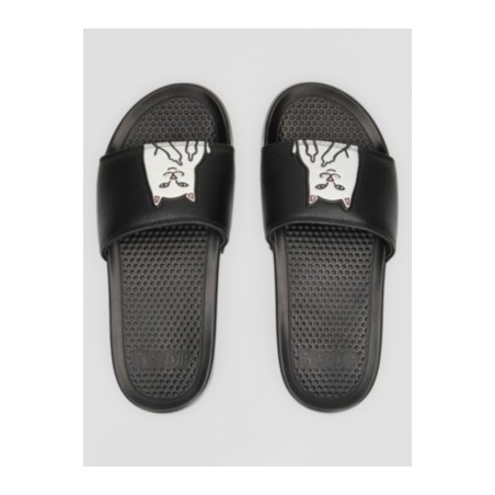 RIPNDIP Lord Nermal Slide Sandalen black