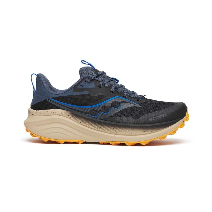 Saucony Xodus Ultra 3 Schwarz Braun SS25, Größe 42,5 - EUR