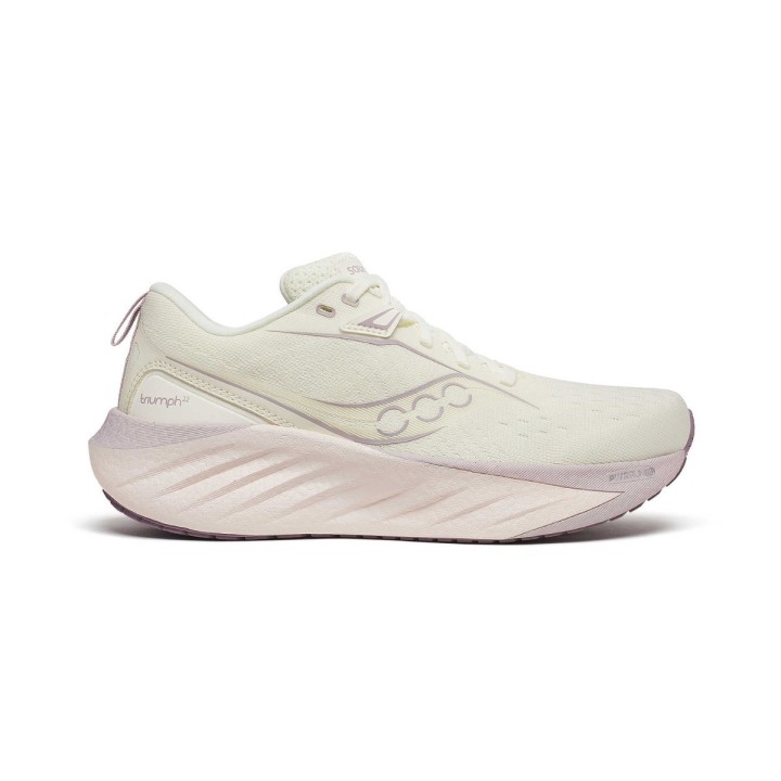 Saucony Triumph 22 Beige Violett Damen, Größe 37,5 - EUR