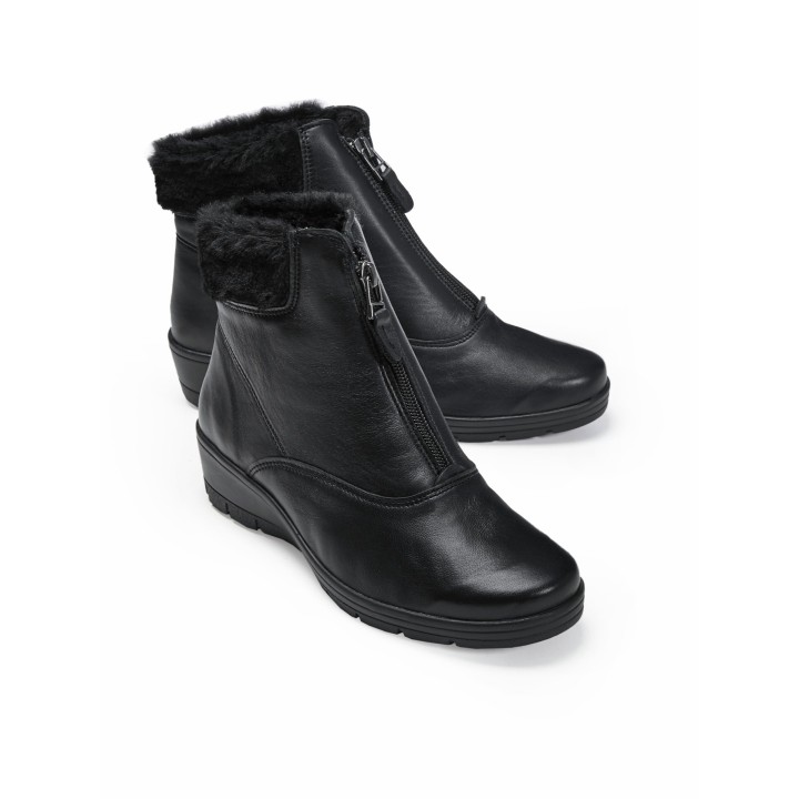 Hallux-City-Stiefelette Keilabsatz
