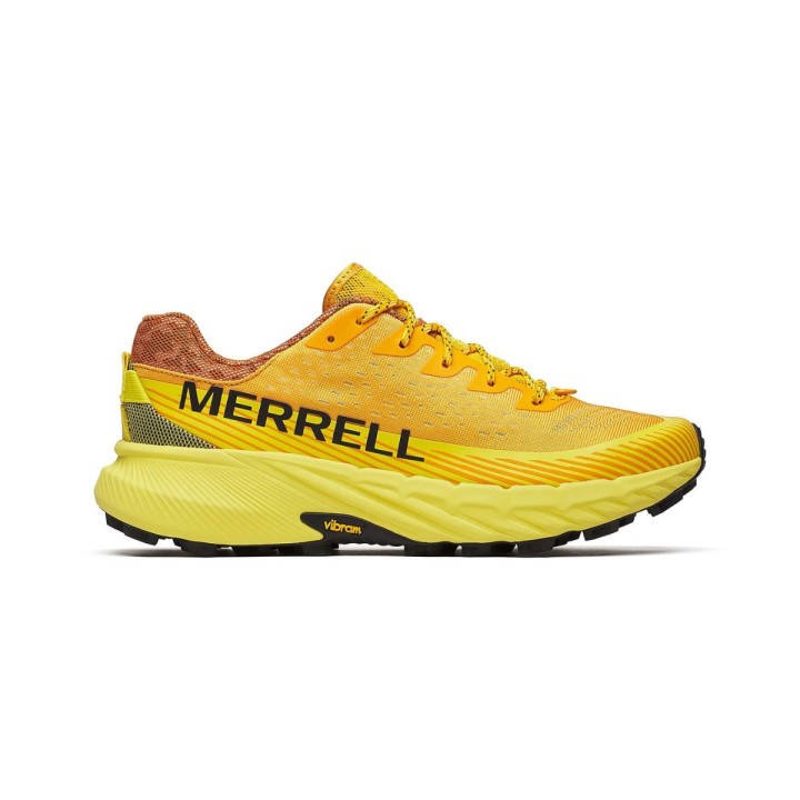 Merrell Agility Peak 5 Schuhe Orange Gelb SS25, Größe 41 - EUR