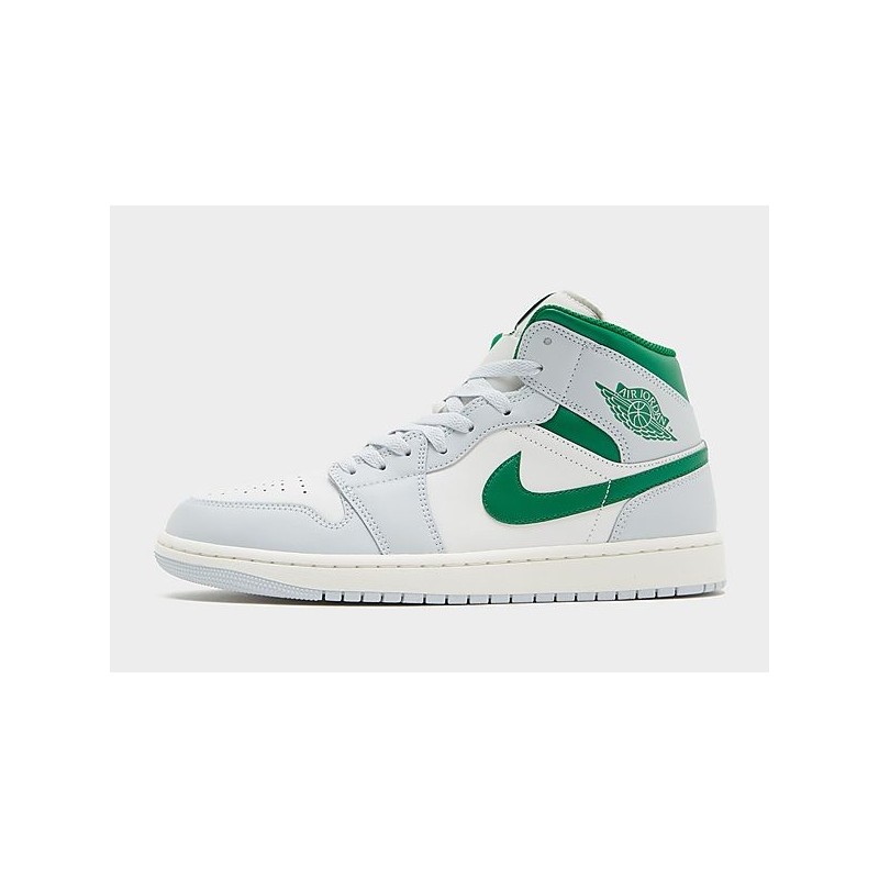 Jordan Air 1 Mid - Summit White - Mens, Summit White