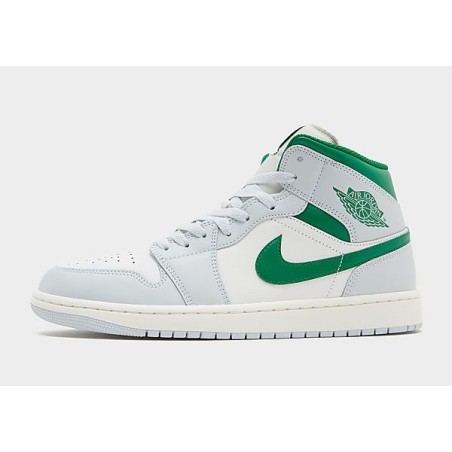 Jordan Air 1 Mid - Summit White - Mens, Summit White