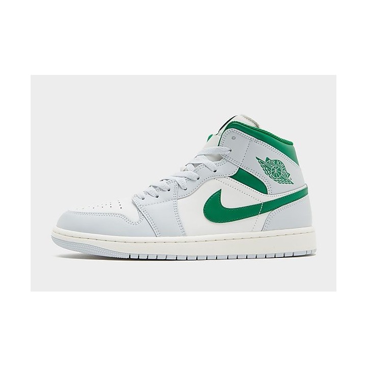 Jordan Air 1 Mid - Summit White - Mens, Summit White