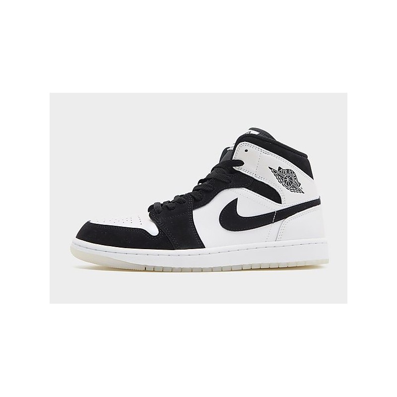 Jordan Air 1 Mid SE - White - Mens, White