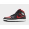 Jordan Air 1 Mid Herren - Black - Mens, Black