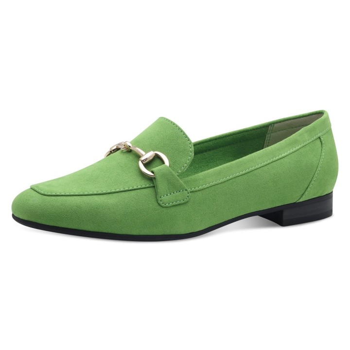 MARCO TOZZI Slipper, Blockabsatz, Loafer, Businessschuh mit Schmuckspange