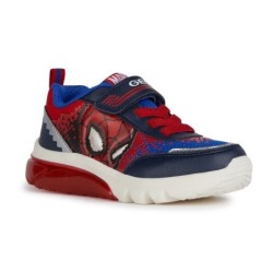 Geox Sneaker "J CIBERDRON BOY F", mit cooler Blinkfunktion, Freizeitschuh, Halbschuh, Schnürschuh