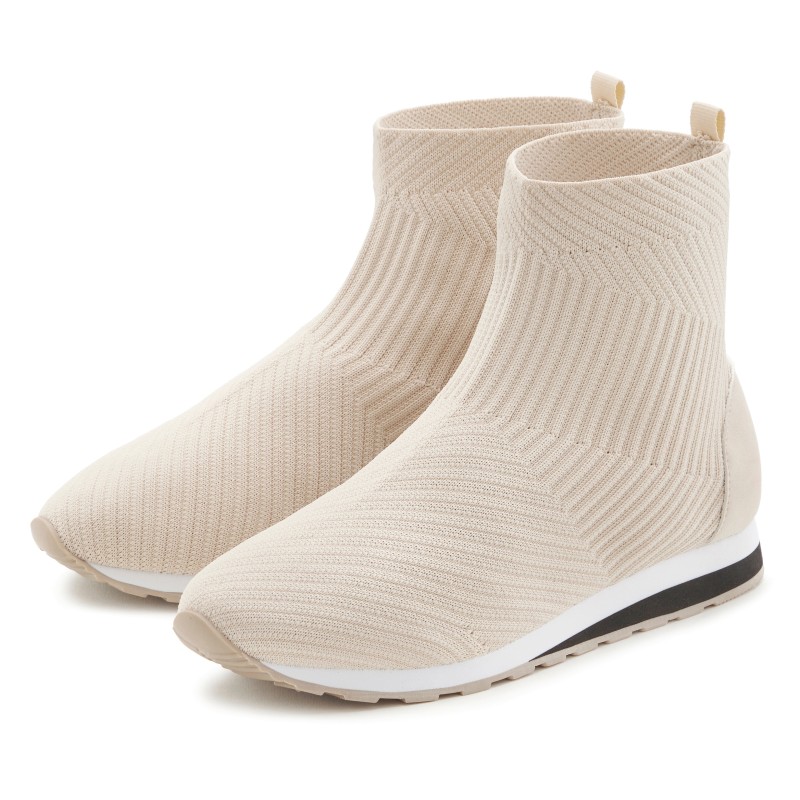 Vivance Sneaker, aus elastischem Material, zum Reinschlüpfen VEGAN