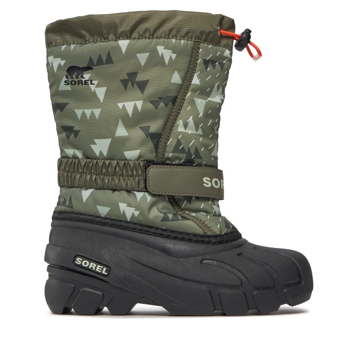 Schneeschuhe Sorel Youth Flurry™ Print NY3504-397 Grün