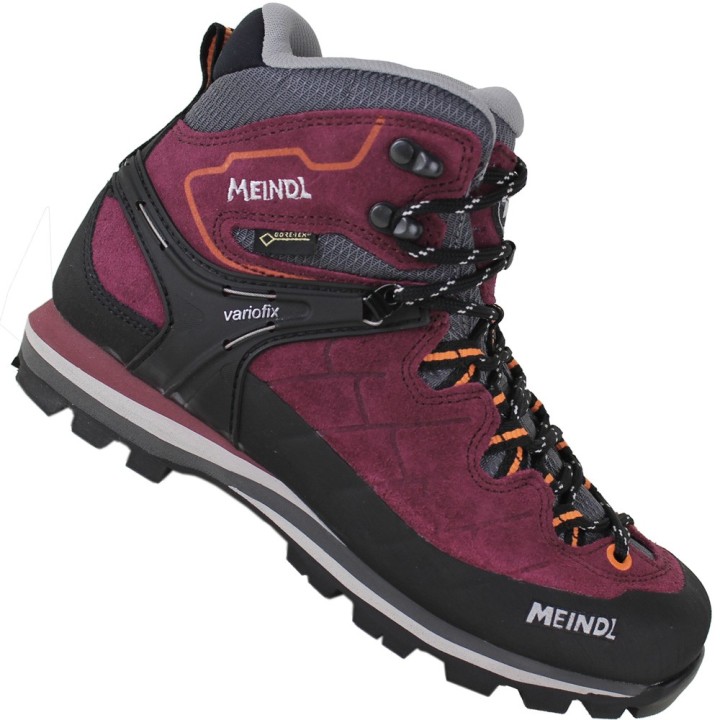 Meindl Litepeak GTX Lady Wanderschuhe Brombeer/Orange