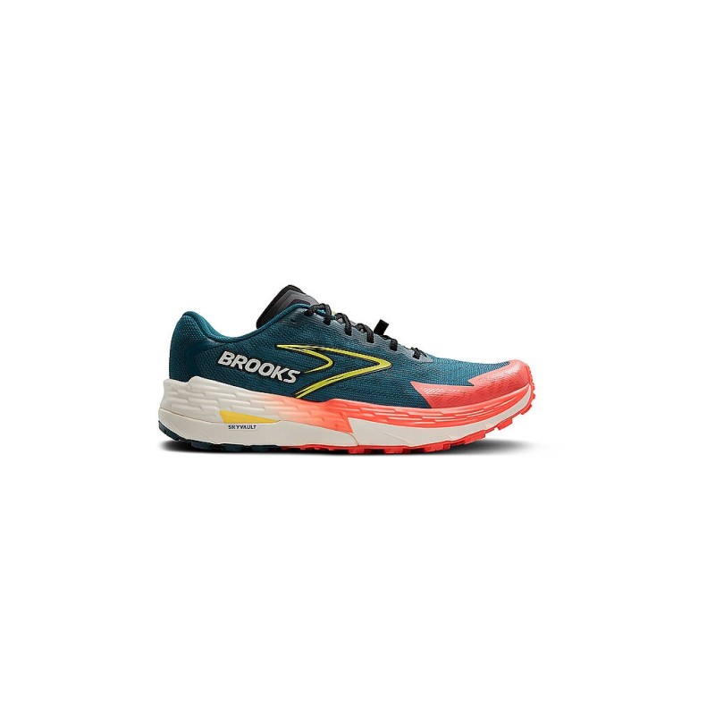 BROOKS Herren Traillaufschuhe Catamount 4 petrol | 40 1/2