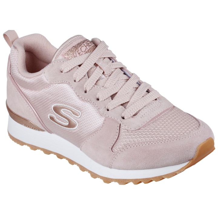 Skechers Sneaker "OG 85 - GOLDN GURL", Schnürschuh, Original-Retro-Jogginschuh mit Air-Cooled Memory Foam