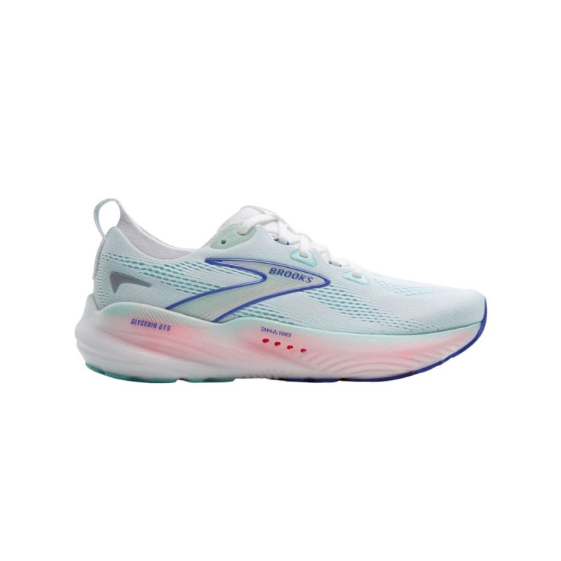 Brooks Glycerin GTS 22 Blau Rosa Schuhe SS25 Damen, Größe 39 - EUR