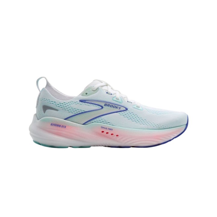 Brooks Glycerin GTS 22 Blau Rosa Schuhe SS25 Damen, Größe 39 - EUR
