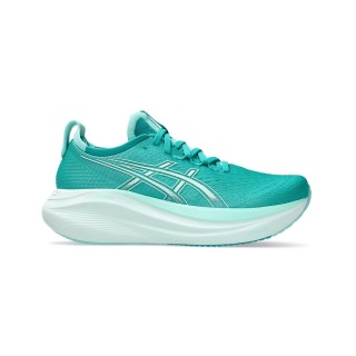 Asics Gel-Nimbus 27 Schuhe Grün SS25 Damen, Größe 39 - EUR