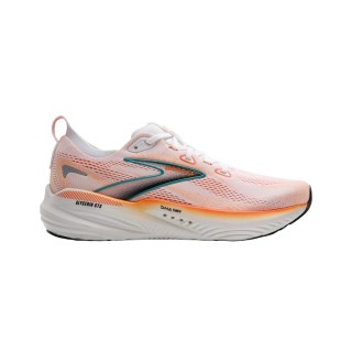 Brooks Glycerin GTS 22 Schuhe Weiß Orange SS25, Größe 42,5 - EUR