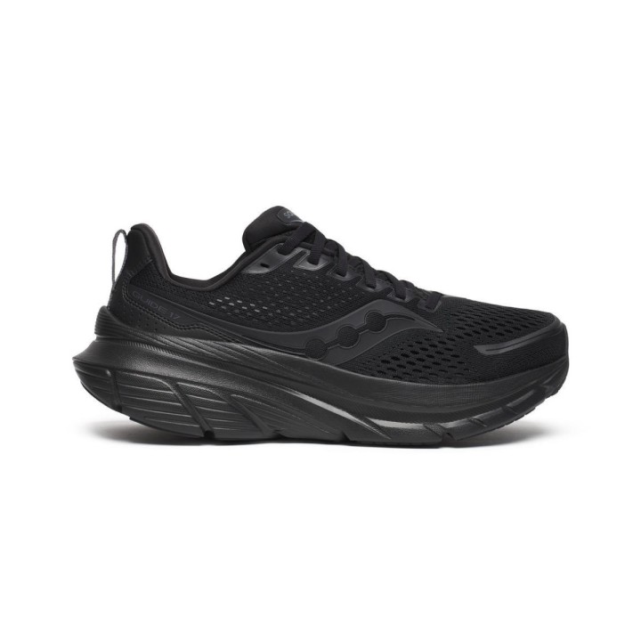 Saucony Guide 17 Schwarz  Schuhe, Größe 42 - EUR