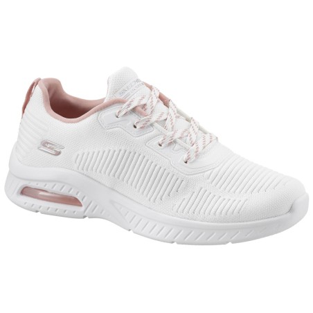 Skechers Sneaker "BOBS SQUAD CHAOS AIR", mit gepolstertem Schaftrand, Freizeitschuh, Halbschuh, Schnürschuh