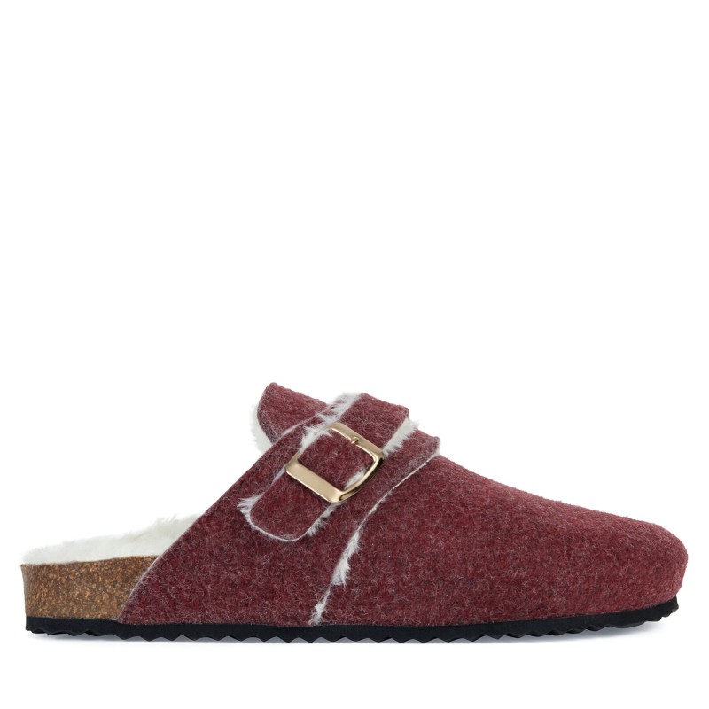 Hausschuhe Geox D Brionia D36LSB 000NY C7357 Dunkelrot