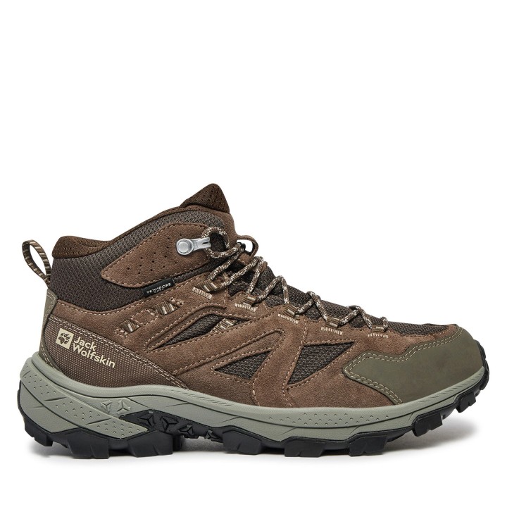 Trekkingschuhe Jack Wolfskin Vojo Tour Texapore Mid M A62072 Braun