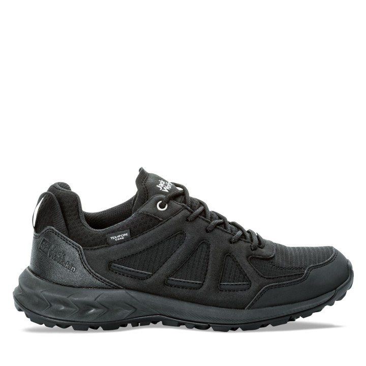 Trekkingschuhe Jack Wolfskin Woodland 2 Texapore Low W 4051341 Schwarz