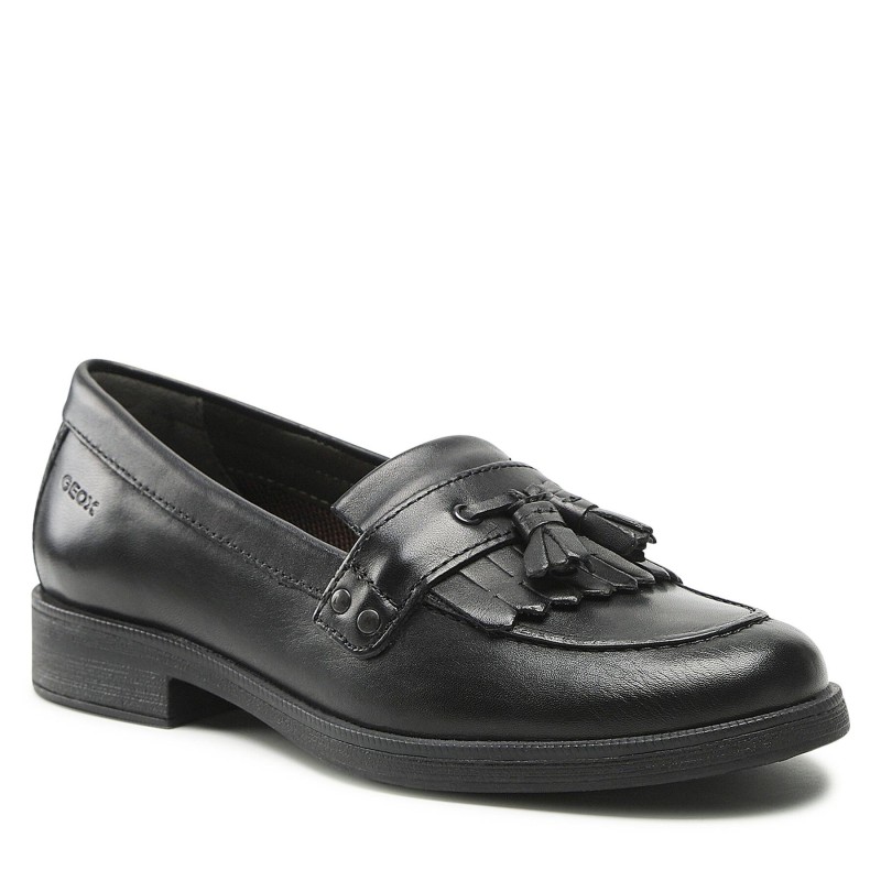 Halbschuhe Geox J Agata A J4449A 00043 C9999 D Schwarz