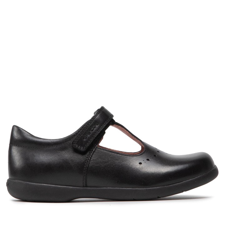 Halbschuhe Geox J Naimara G. B J16FHB 00043 C9999 S Schwarz