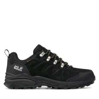 Trekkingschuhe Jack Wolfskin Refugio Texapore Low M 4049851 Schwarz