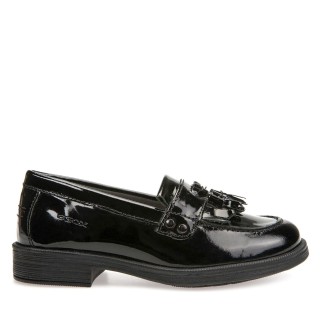 Halbschuhe Geox Jr Agata J4449A 00066 C9999 D Schwarz