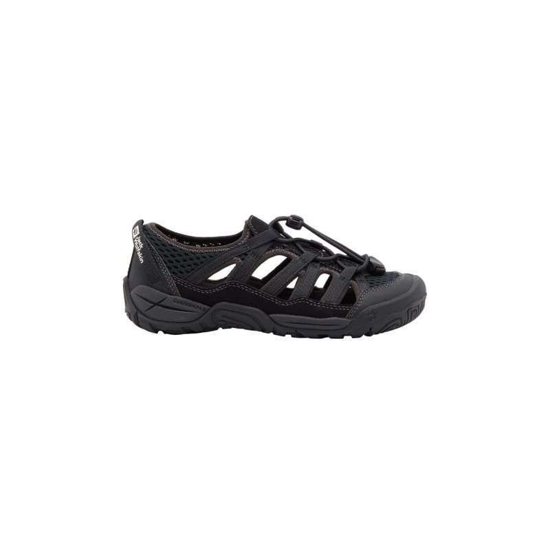 Jack Wolfskin Levente Sandal Kids Sandale Kinder 35 black black