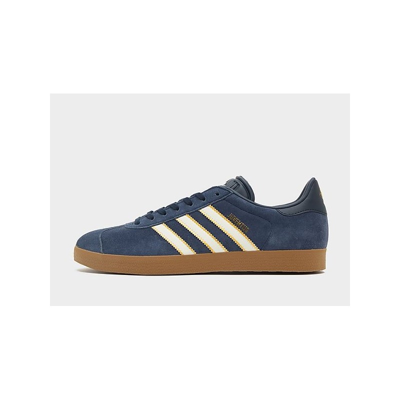 adidas Originals Gazelle Juventus - Blue - Mens, Blue