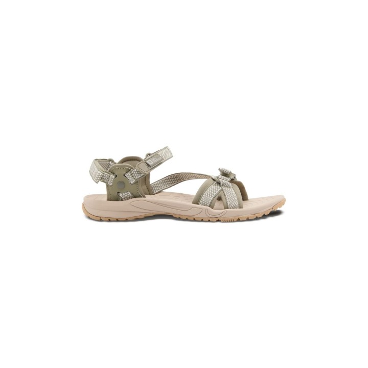 Jack Wolfskin Lakewood Ride Sandal Women Nachhaltige Trekkingsandalen Damen 43 grey stone