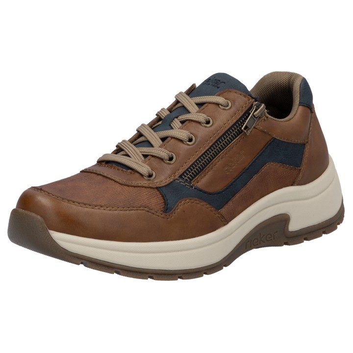 Rieker Sneaker, Halbschuh, Freizeitschuh, Schnürschuh in bequemer Form