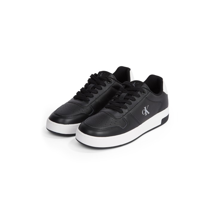 Calvin Klein Jeans Sneaker "BASKET CUPSOLE LOW MG", Basket-Schnürschuh, Halbschuh, Freizeitsneaker mit Plateausohle