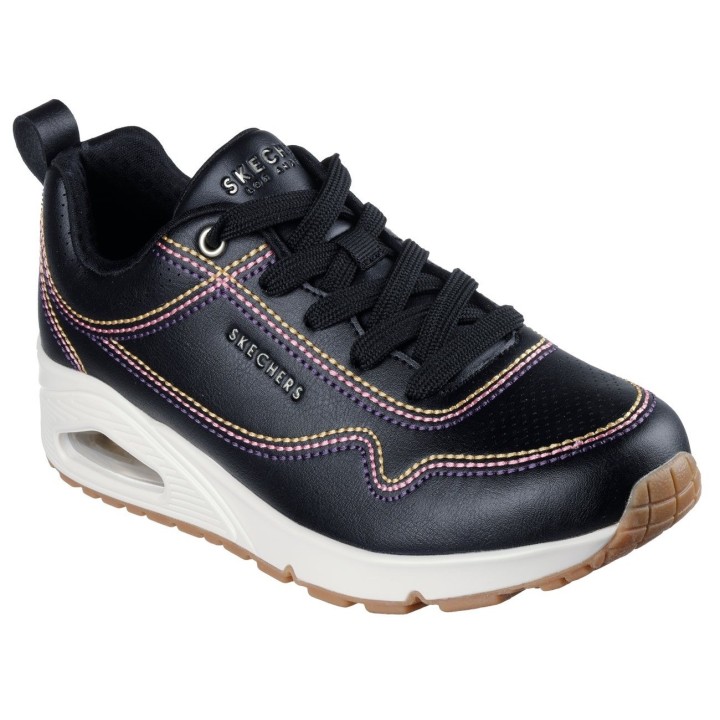 Skechers Sneaker "UNO-LUXURIOUS STITCHES", Keilsneaker, Plateausneaker mit Skech-Air Funktion