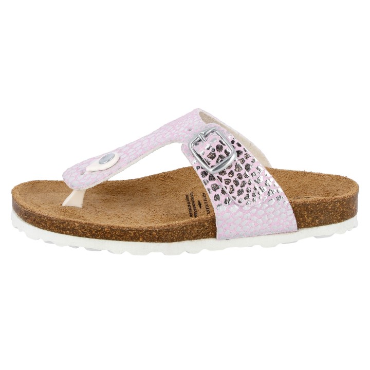 Lico Zehentrenner "Zehenstegpantolette Bioline Stone Kids"