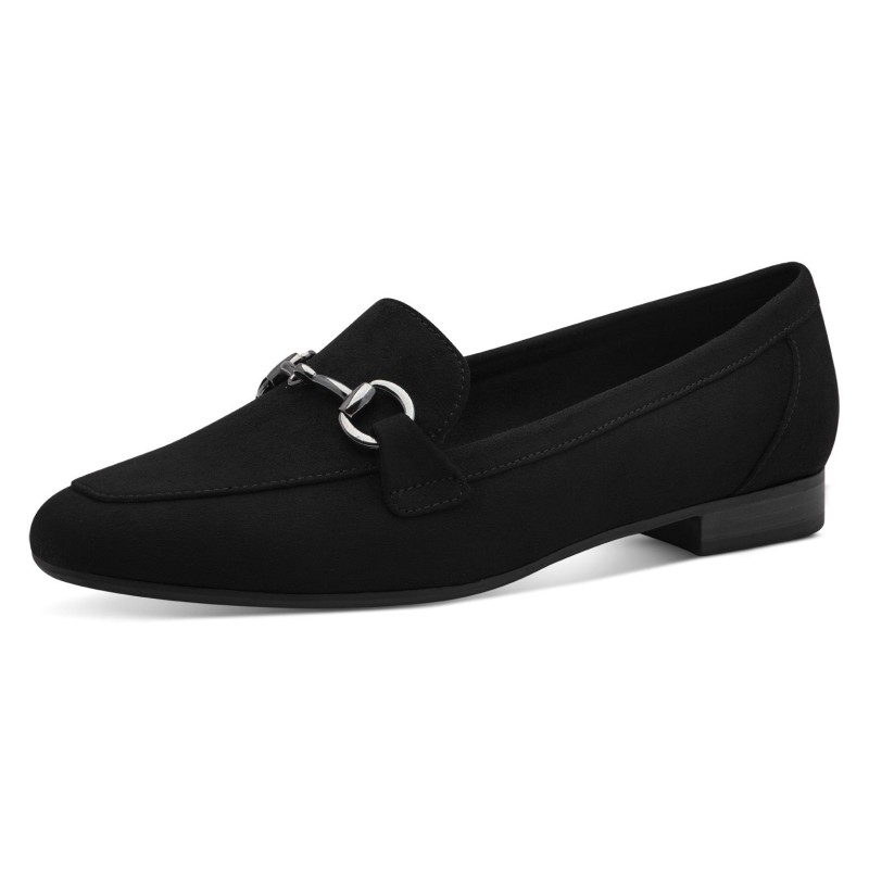 MARCO TOZZI Slipper, Blockabsatz, Loafer, Businessschuh mit Schmuckspange
