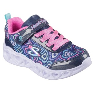 Skechers Sneaker "HEART LIGHTS", Blinkschuh mit Herz-Laufsohle, Größenschablone zum Download