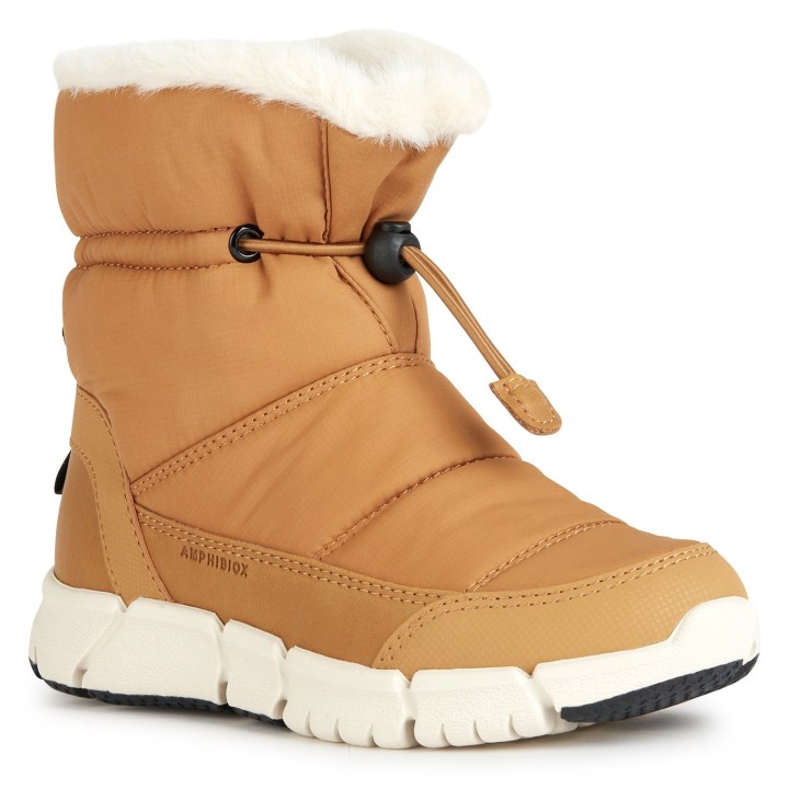 Geox Winterstiefel "J FLEXYPER GIRL B ABX", Snowboots, Schlupfstiefel mit TEX-Ausstattung