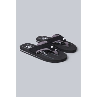 Jekyl Herren-Flip-Flops mit Logo - Schwarz