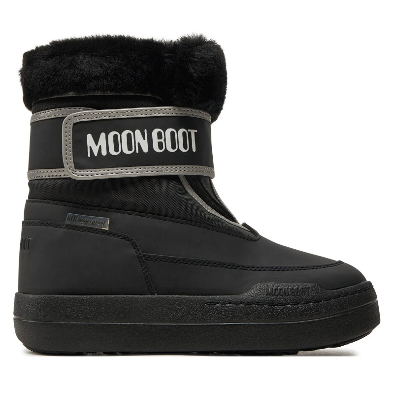 Schneeschuhe Moon Boot Junior Park Strap 80D3440030 Schwarz