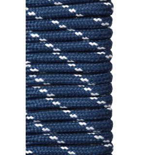 Runde, texturierte Stiefelschnürsenkel - 150 cm - Marineblau