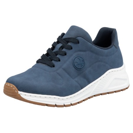 Rieker Sneaker, mit MemoSoft-Innensohle, Freizeitschuh, Halbschuh, Schnürschuh