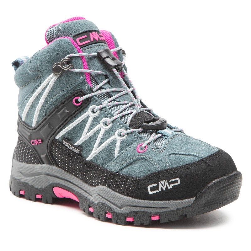 Trekkingschuhe CMP Kids Rigel Mid Trekking Shoe Wp 3Q12944 Grau