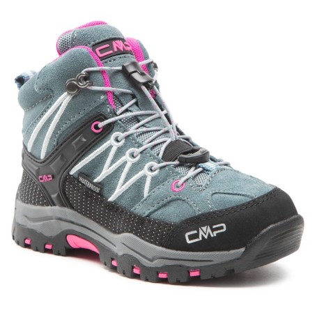 Trekkingschuhe CMP Kids Rigel Mid Trekking Shoe Wp 3Q12944 Grau