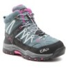 Trekkingschuhe CMP Kids Rigel Mid Trekking Shoe Wp 3Q12944 Grau