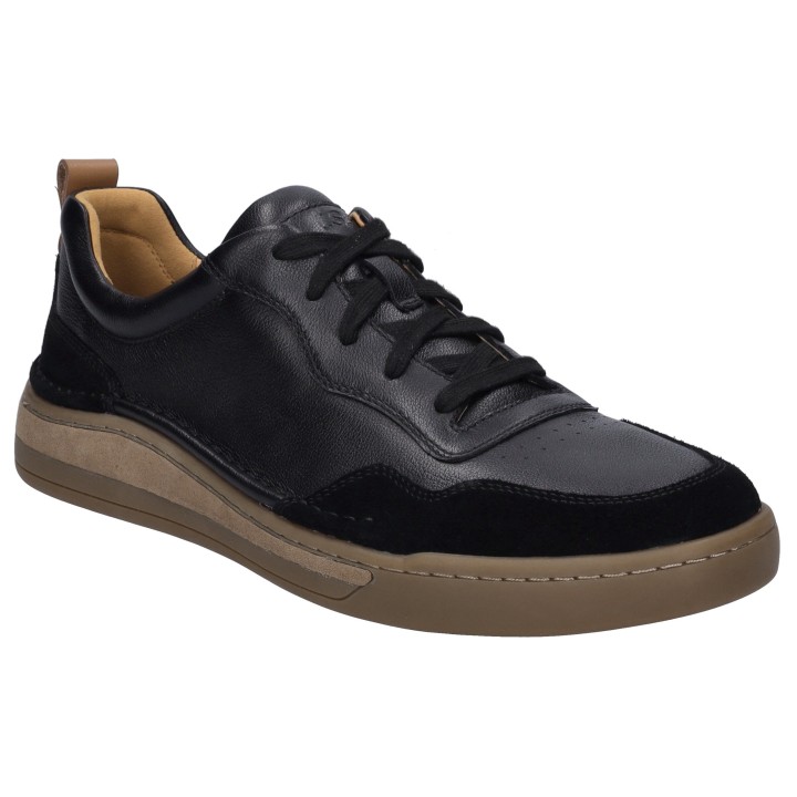Josef Seibel Sneaker "Cleve 01", Freizeitschuh, Retro Sneaker, Schnürschuh mit Schuhweite weit